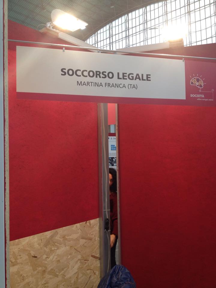 banchetto Soccorso Legale BSCamp 2015